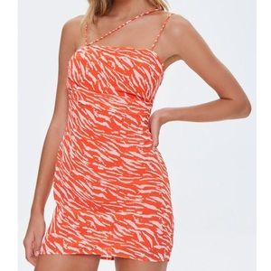 Tiger Striped Mini Dress